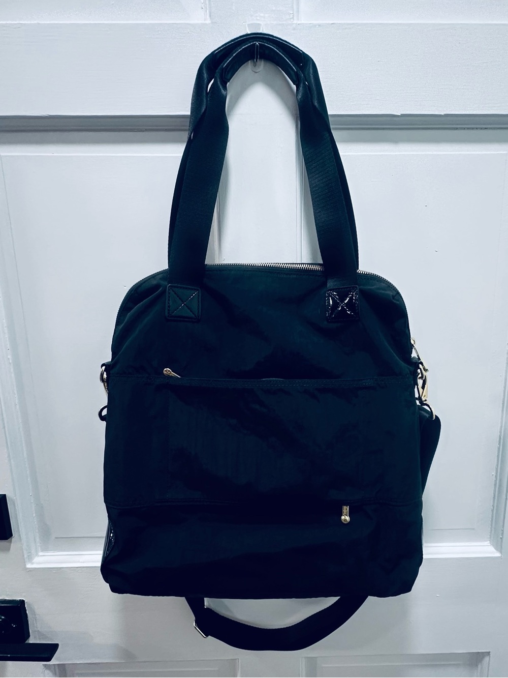 Kipling Black Camryn Laptop Personal Item Bag - Picture 5 of 14